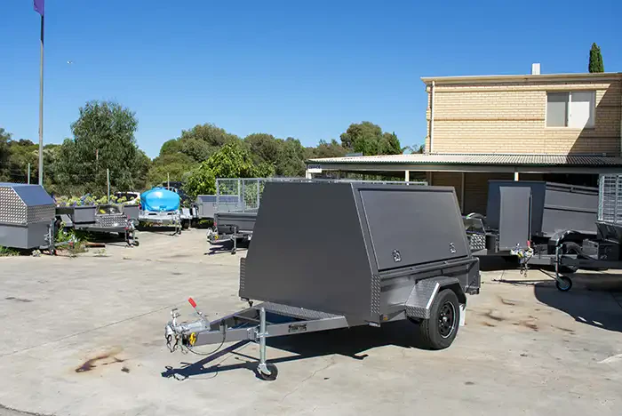 7x5 Tradie Enclosed BBQ Trailer